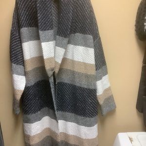Chicos Sweater Coat